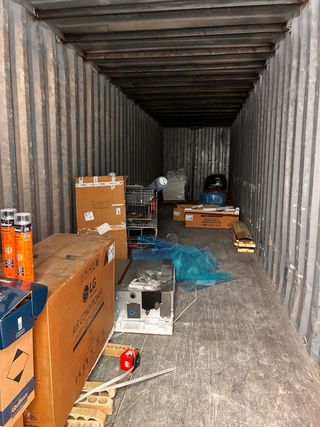 Contenedor marítimo 40 pies 2,70 m interior