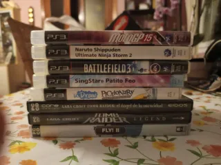 Lote 7 Juegos PS3 y PC: Battlefield, Tomb Raider,