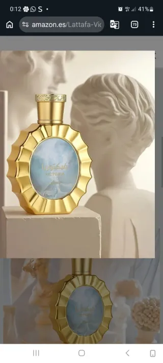Perfume Victoria Lattafa Dorado