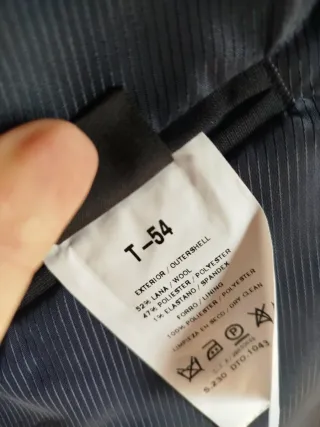 Chaqueta de vestir gris