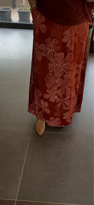 Conjunto Chaqueta y Falda Estampada