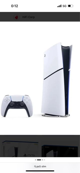PS5 Slim Sony Blanca - 5 meses de uso, más monitor