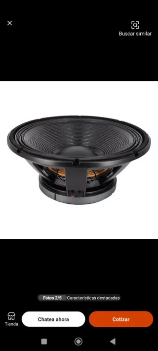 Woofer 18 RCF 2000W RMS