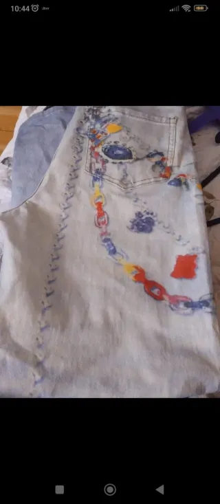 Pantalón vaquero boco Madrid elastico ositos L/xl