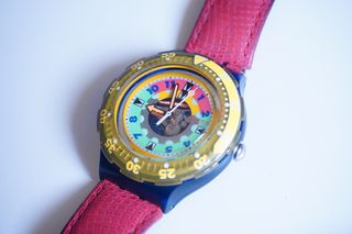 Swatch Scuba 200 LOBSTER SDN118 1995