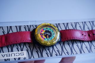 Swatch Scuba 200 LOBSTER SDN118 1995