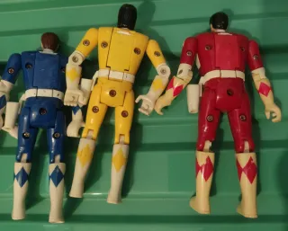 Lote 7 Power Rangers Bandai 1993