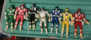 Lote 7 Power Rangers Bandai 1993