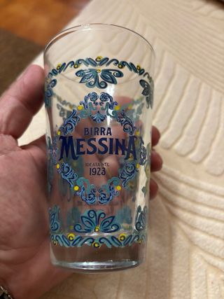 Set 6 Bicchieri Birra Messina