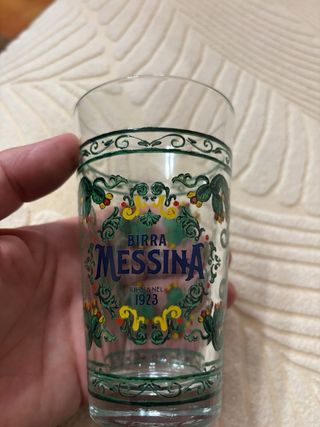 Set 6 Bicchieri Birra Messina