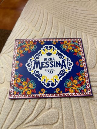 Set 6 Bicchieri Birra Messina