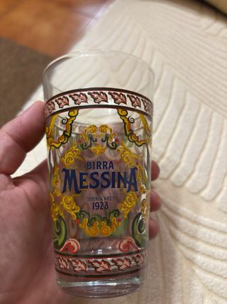 Set 6 Bicchieri Birra Messina