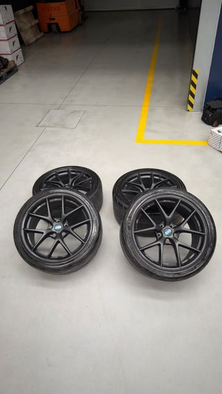 Llantas BBS C-IR SATIN BLACK originales.