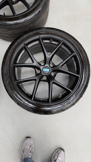 Llantas BBS C-IR SATIN BLACK originales.