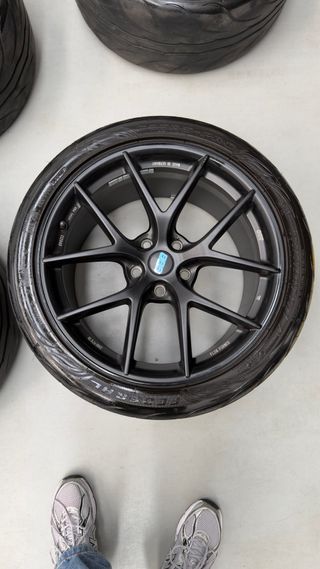 Llantas BBS C-IR SATIN BLACK originales.