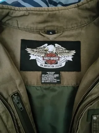 Chaqueta Harley-Davidson Beige