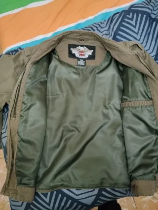 Chaqueta Harley-Davidson Beige