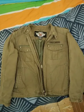 Chaqueta Harley-Davidson Beige