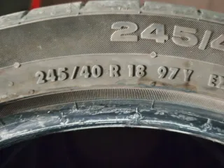 4 Neumáticos  245/40 R18