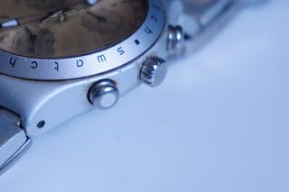 Swatch Irony Chronograph Beige/Plata