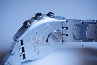 Swatch Irony Chronograph Beige/Plata