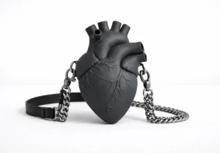 Borsa Cuore Anatomico 3D