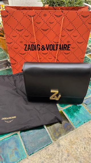 Bolso Zadig & Voltaire Negro Dorado