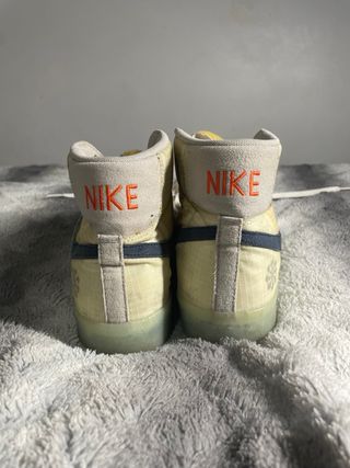 Nike Blazer Mid Beige/Azul