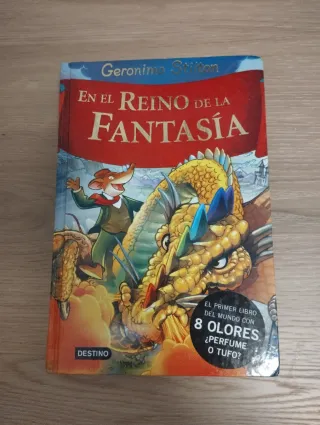 Libro en el reino de la fantasía