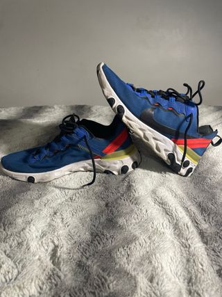 Nike React Element 55 Azul/Rojo