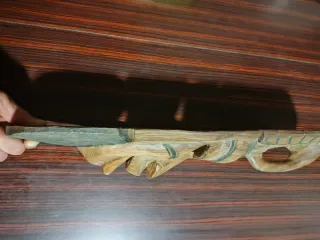 Maschera Africana Legno Intagliata