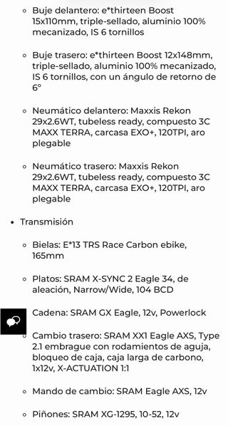 Mondraker Crafty Carbon RR SL 2023