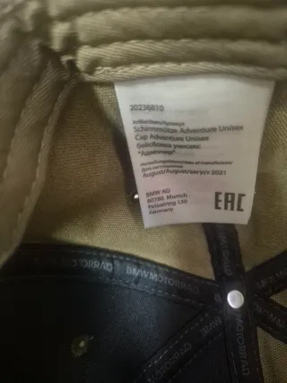 Berretto uomo BMW beige