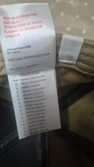 Berretto uomo BMW beige