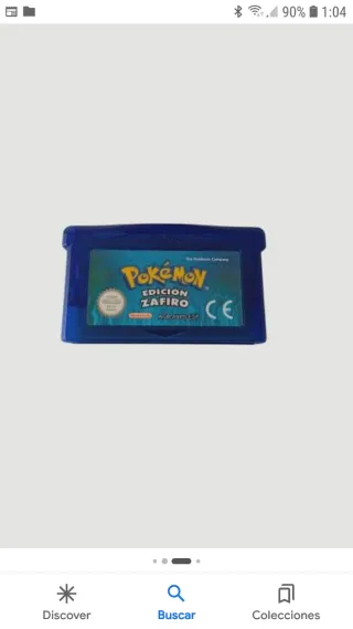 Pokemon Zafiro Edicion GBA