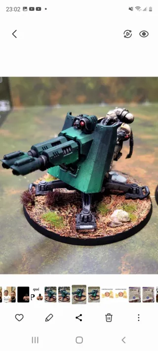 Pintura de miniaturas por encargo wargames