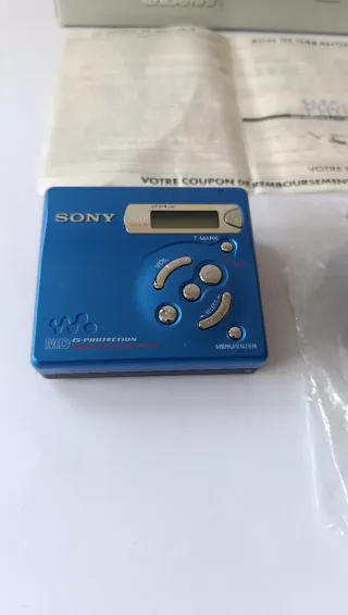 Sony MiniDisc MZ-R501 Azul