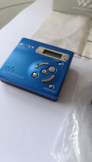 Sony MiniDisc MZ-R501 Azul