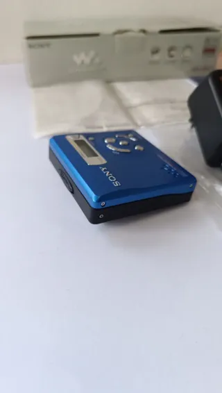 Sony MiniDisc MZ-R501 Azul