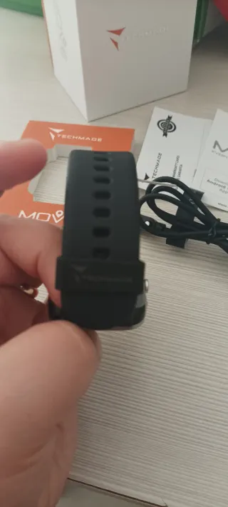 Smartwatch TECHMADE Nero/Argento