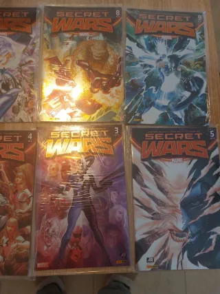 Comics Marcel Secret Wars.