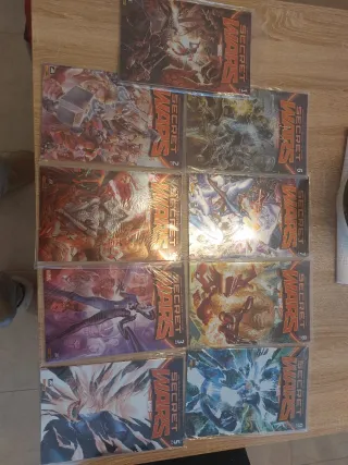 Comics Marcel Secret Wars.