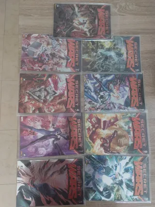 Comics Marcel Secret Wars.