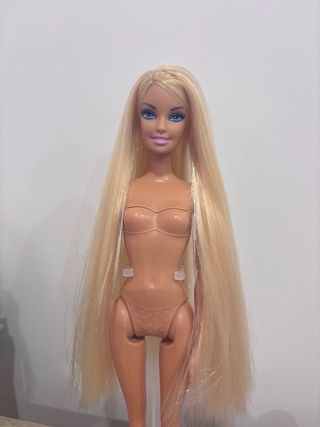 Barbie Fashionista Cuerpo y Cabeza Rosa Reroot