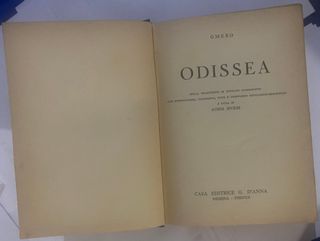 LIBRO DA COLLEZIONE ODISSEA 1962.