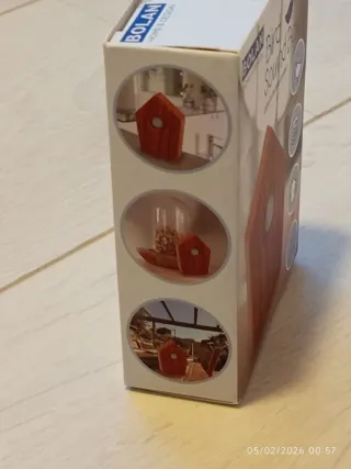 Caja Sonido Pájaros Sensor Madera