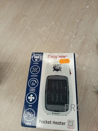 BEPER Mini calefactor cerámico