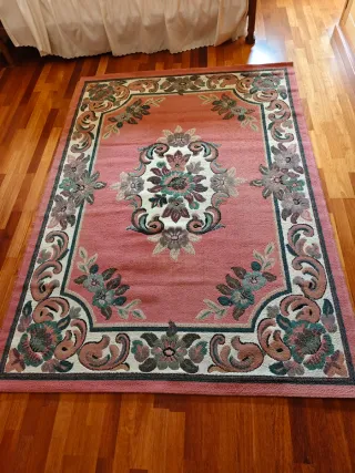 Alfombra pelo corto 1,57x2,16 limpia de tintorería