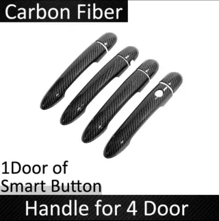 Manillas Cromo/Carbono Renault Megane II