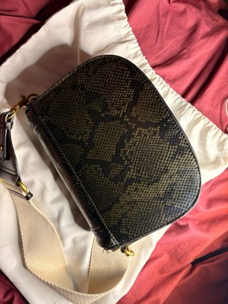 Bolso Zara efecto piel serpiente Nuevo
